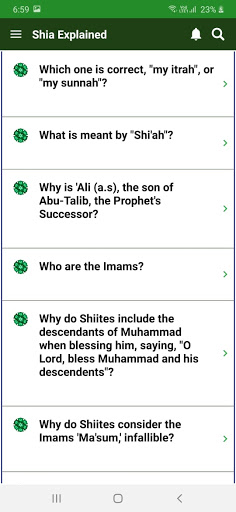 Screenshot of Shia Explained