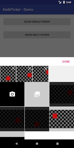 Kwik Picker Library Sample Screen 3