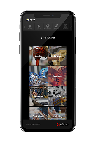 Interlub Xpert - Clientes Screen 2