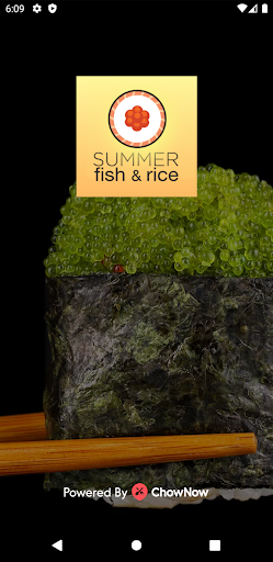 Android application Summer Fish & Rice screenshort
