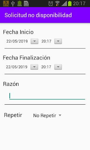 GestAPP Gestion y Control de p Screen 3