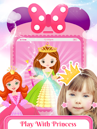 Pink Talking Princess Phone
