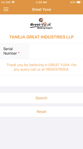 Android application Great Yuva screenshort