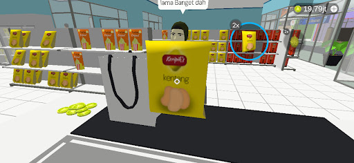 Android application UyeToko: Game Simulasi Toko screenshort