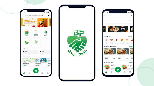 Android application Bala Pasa Online Shopping App screenshort