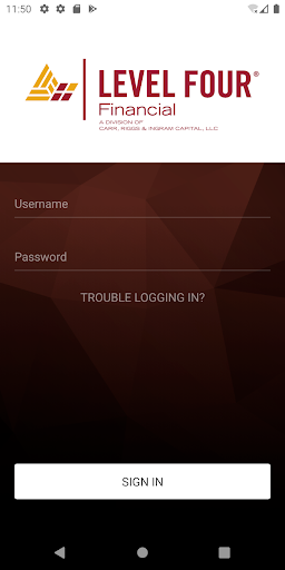 Android application Level Four Mobile screenshort