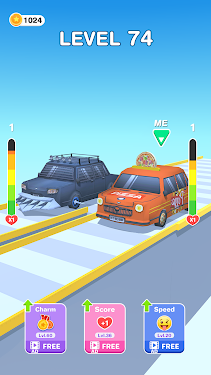 #3. Car Makeover Race 3D (Android) By: Fried Chicken Games