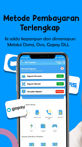 AIO UsahaKu: Agen Pulsa & PPOB Screen 2
