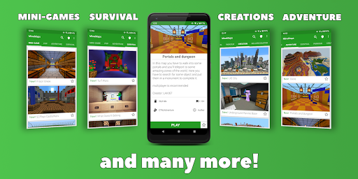 Maps for Minecraft Pocket Edition Free by Many People, Inc.