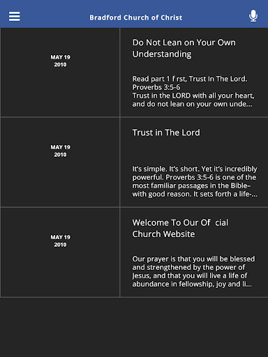 Bradford Church of Christ