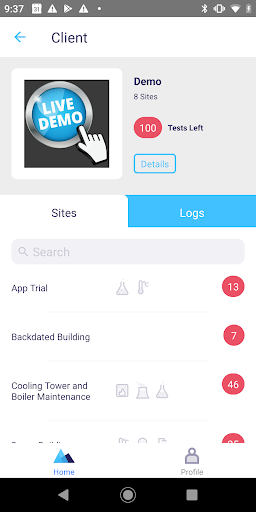 CompliApp Screen 2