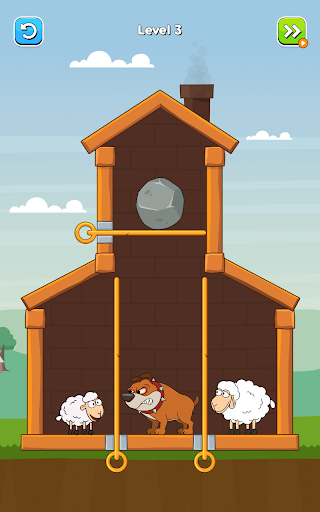 Hero Sheep- Pin Pull & Save Sheep screenshots 6