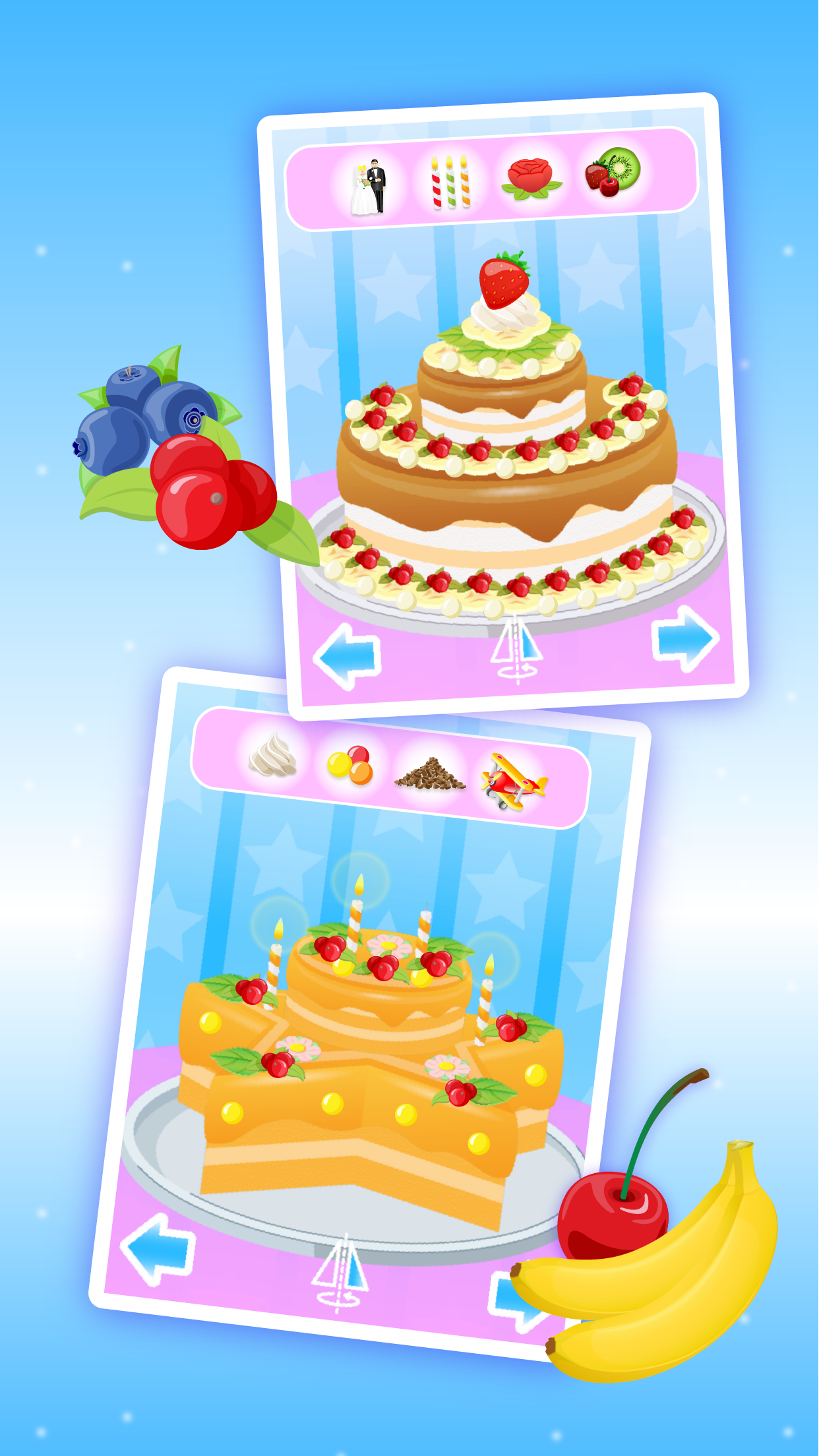 Android application Cake Maker - Cooking Game screenshort