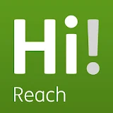 Hi! Reach icon