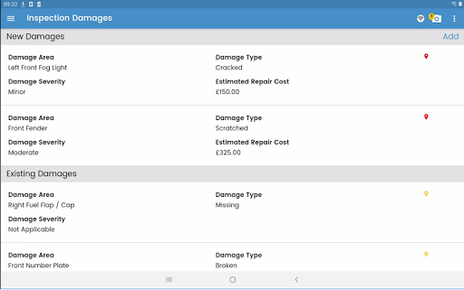 The Moblyx M Inspect App