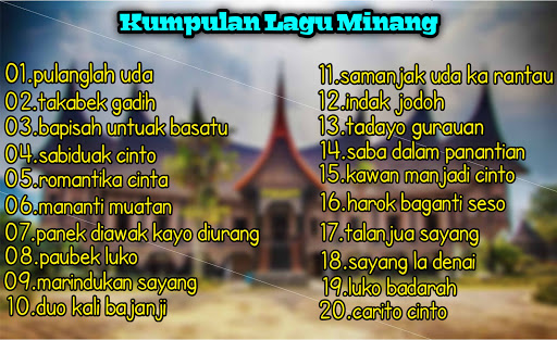 lagu minang terpopuler 2021