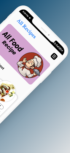 All Food Recipes App Screen 2