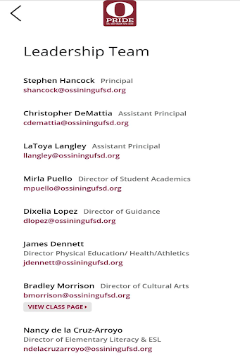 Ossining High School Screen 3
