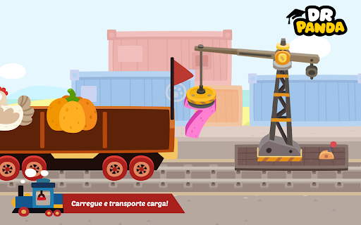Trem Dr. Panda Captura de Tela do Jogo Android 3