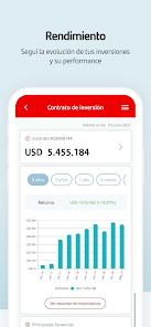 Captura 1 Santander Inversiones Uruguay android