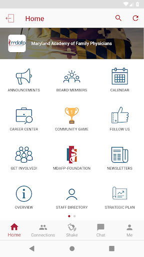MDAFP Screen 3