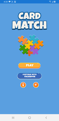 Android application Card Match screenshort