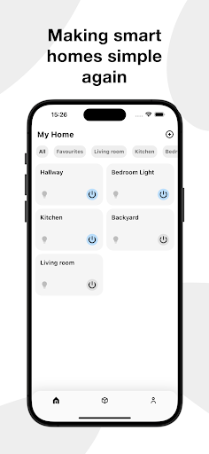 Android application Wawe - Home screenshort