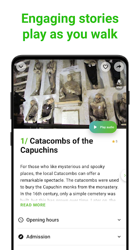 Palermo Tour Guide:SmartGuide Screen 2