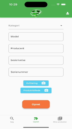 SafeSale Screen 2