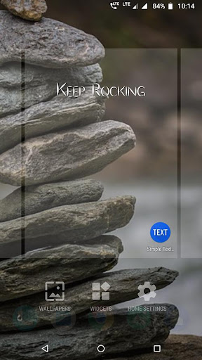 Simple text widget - Text widg