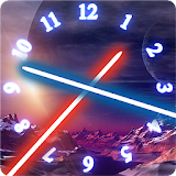 Jedi Lightsaber Clock Theme icon
