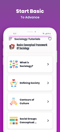 Learn Sociology Screen 3