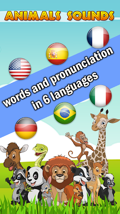 Animals names and sounds Pro - Screenshot 1
