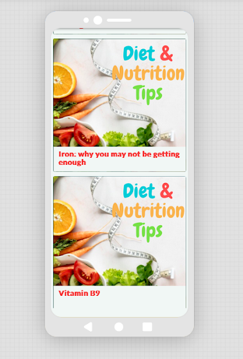 Diet and Nutrition Tips Screenshot 3 - AppWisp.com