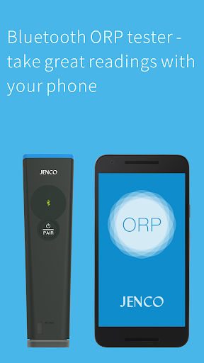 Android application ORP Basic for Jenco Wand ORP65 screenshort