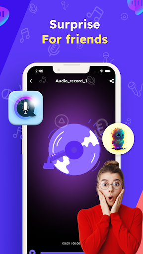 Vocol - Voice Changer, Effects Screenshot 4 - AppWisp.com