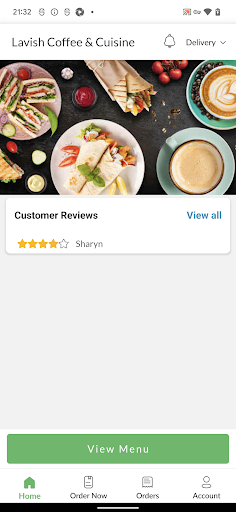 Lavish Coffee & Cusine Screen 2