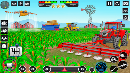 Farming Games: Tractor Driving