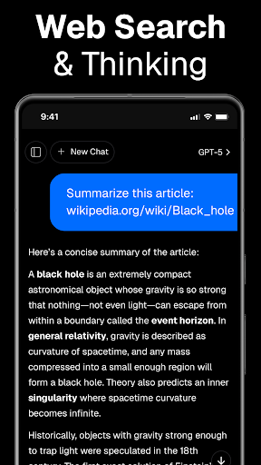 Screenshot of AI Chat: AI Chatbot Assistant