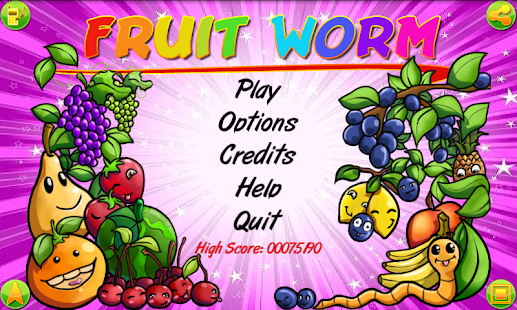 Fruit Worm screenshots apk mod 1