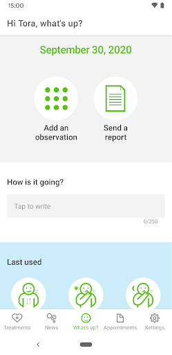 Android application Genia screenshort