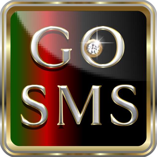 GOSMS PRO THEME SPARKLE SILVER 1.0 Icon