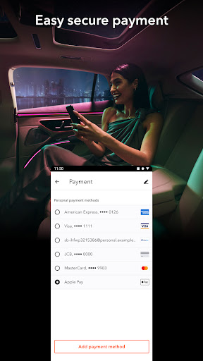 Screenshot of Blacklane - Chauffeur Service