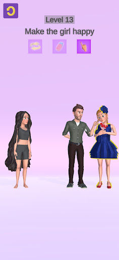 Android application Bubble Girl screenshort