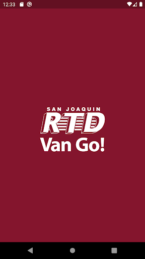 Android application Van Go! screenshort