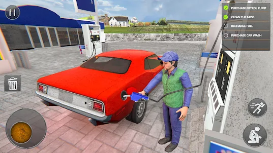 Gas Station Pumping Games 3D