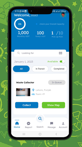 Verde Waste Employee Screen 2