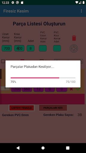 Firesiz Kesim Screen 3