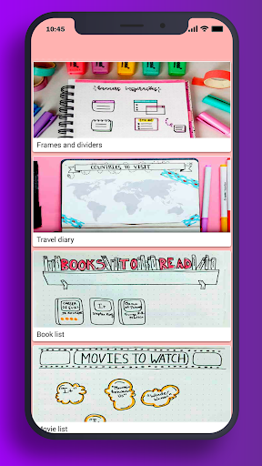 How to make diary notebook Screen 2