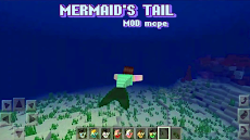 Mod MCPE Mermaid's Tailのおすすめ画像4